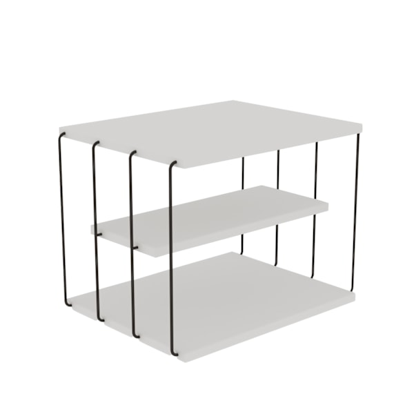Sidebord Lifon -Hvid