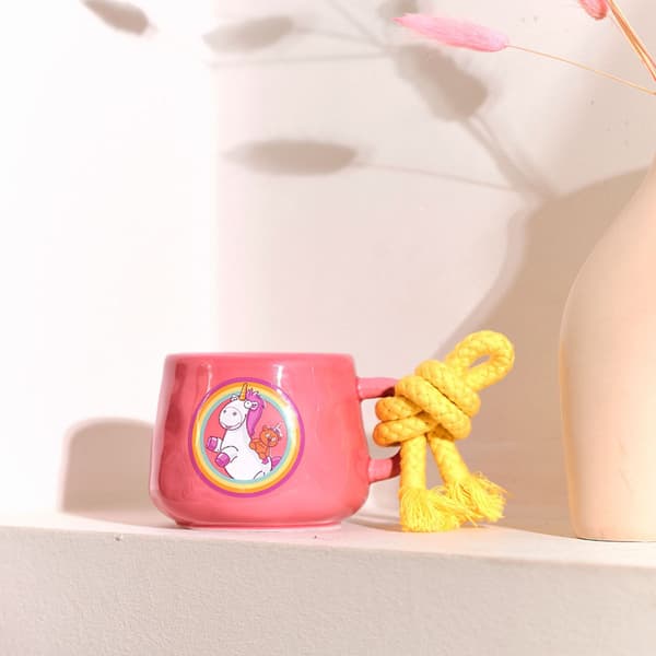 Duftlys i keramisk krus – Minions Design