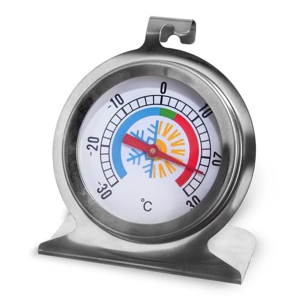 Køle- og frysetermometer: -30°C til 30°C, hænge/stå