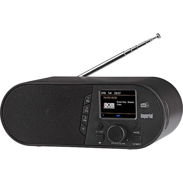 DABMAN d105 Kompakt DAB+ /FM / Bluetooth-radio Svart