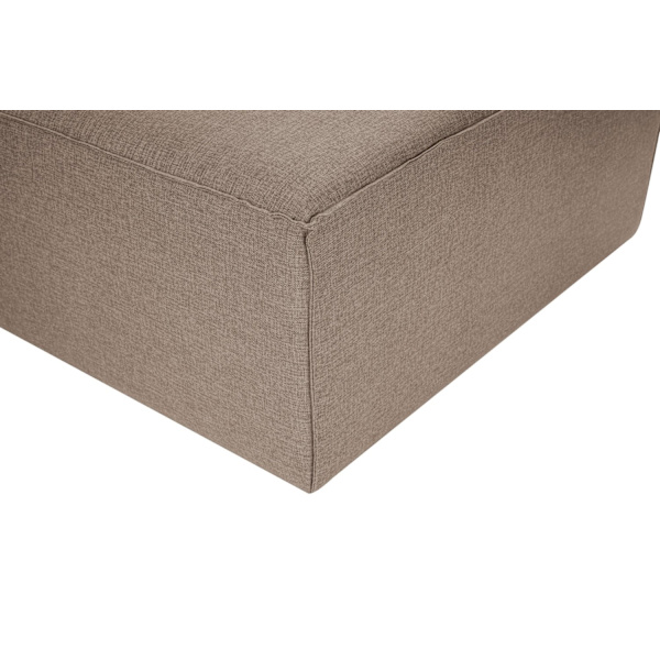 1-sæders sofa Fora L1 - Brun