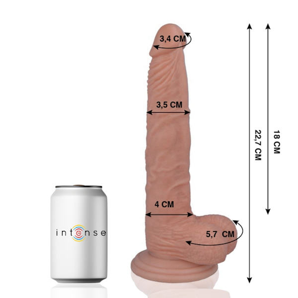 Mr Intense - 29 Realistisk kuk 22,7 Cm -O- 3,5 Cm