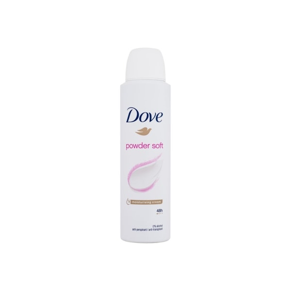 Dove - Powder Soft 48h - For Women, 150 ml