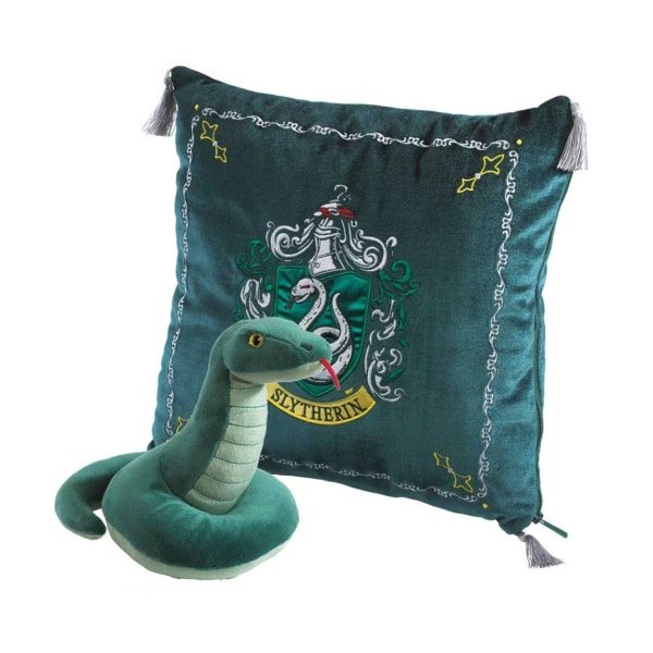 Harry Potter House Mascot Pude med plysfigur Slytherin