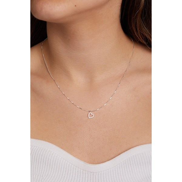 Silverhalsband ELKSLVR7705G