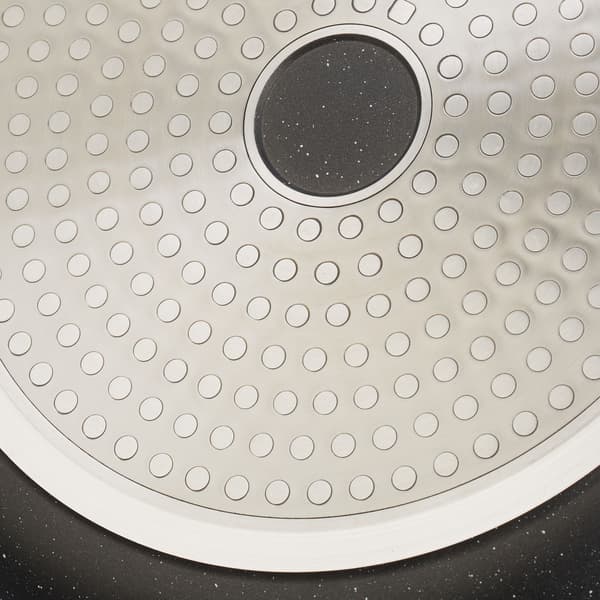 Bräserpanna med lock, non-stick, induktionssäker