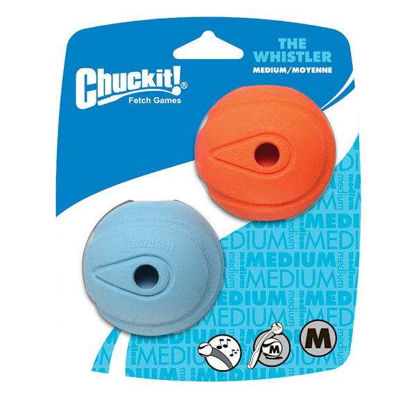 Chuckit The Whistler M 6 cm 2 Pakke