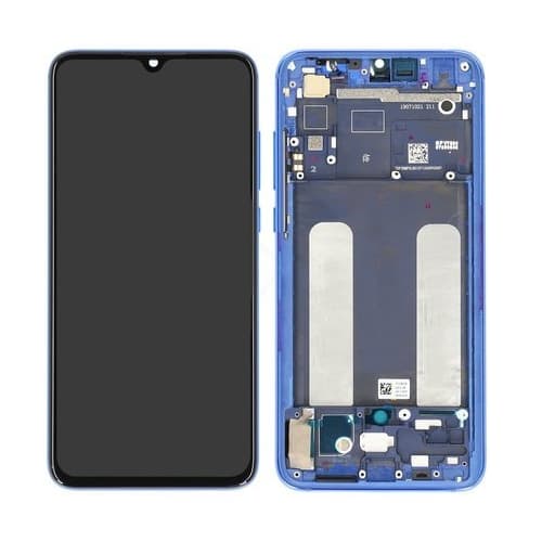 Mi 9 Lite-skærm blå