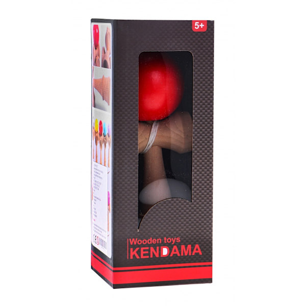 Traditionell japansk Kendama-leksak i trä för alla åldrar