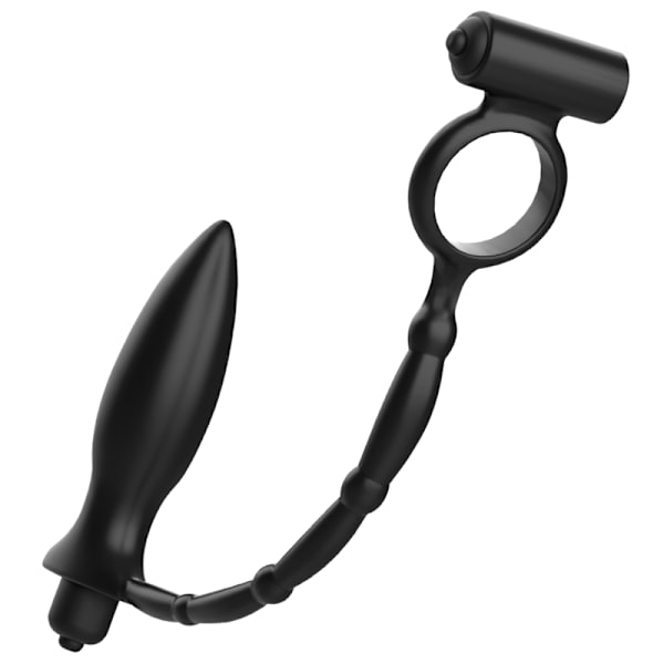 Addicted Toys - Analplugg Med Vibrationsring