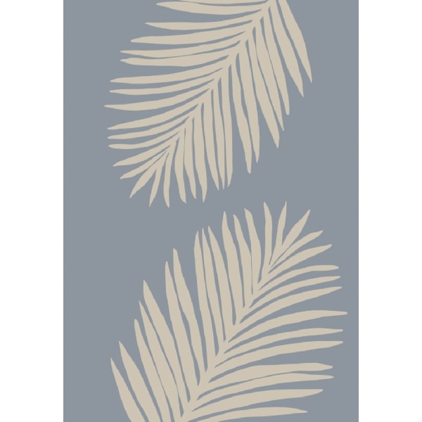 Palm Leaf Poster - 30x40 cm