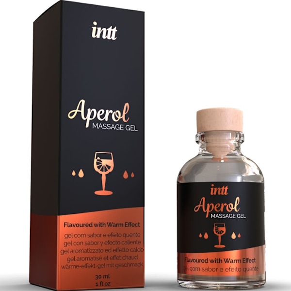 Intt Massage & Oralsex - Aperol Massage Gel Intensiv värmeeffekt