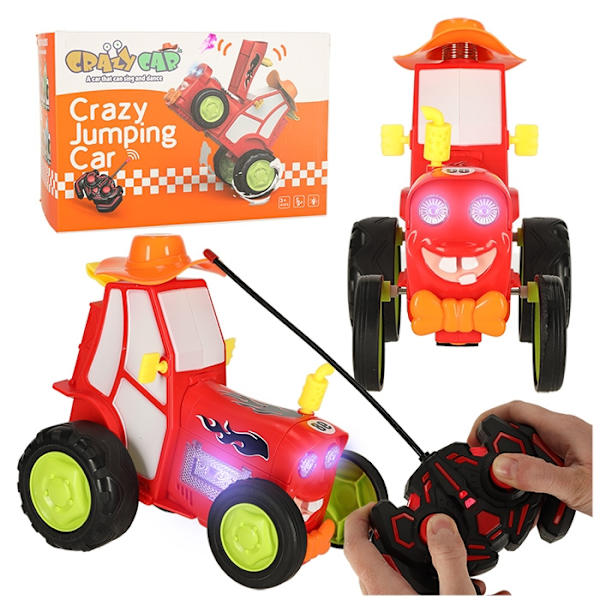 RC fjärrkontroll traktor hoppande traktor dansande ljud