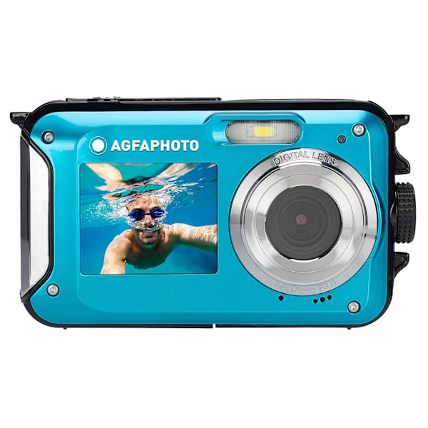 AGFA Digitalkamera WP8000 CMOS WP 24MP Blå Full HD Blå