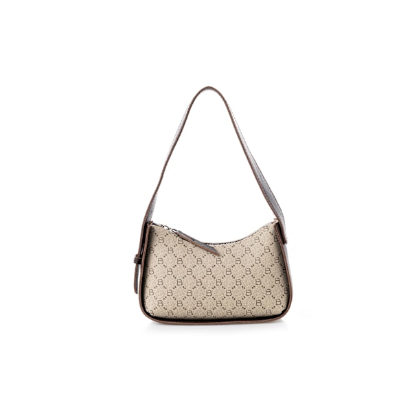 Skuldertaske 1296 - Cremefarvet, Brun