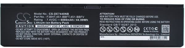 Batteri til Dell Latitude 14 7000 mfl