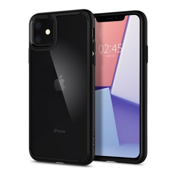Spigen Ultra Hybrid -kuori iPhone 11:lle ja XR:lle - musta