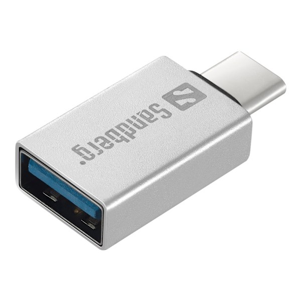 Sandberg - USB-adapter - 24 ben USB-C (han) til USB Type A (hun) - USB 3.1 Gen 1