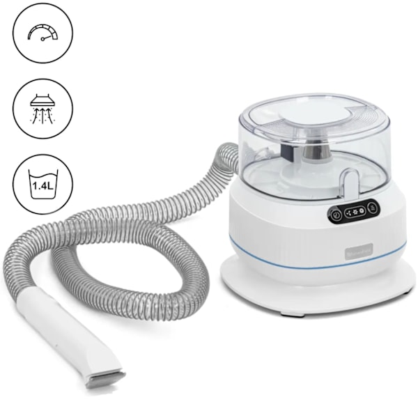 Hundklippare med dammsugare 5 tillbehör 1,4 l 350 W