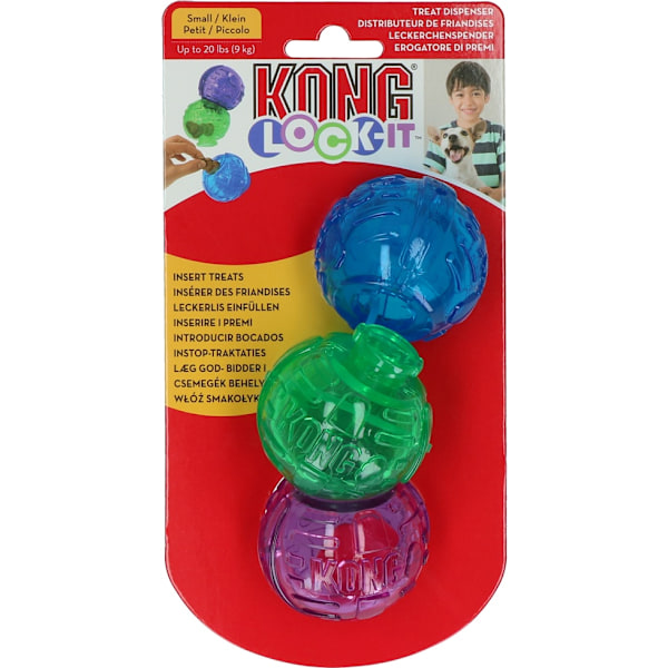 KONG Lock-It 3-pk Lille