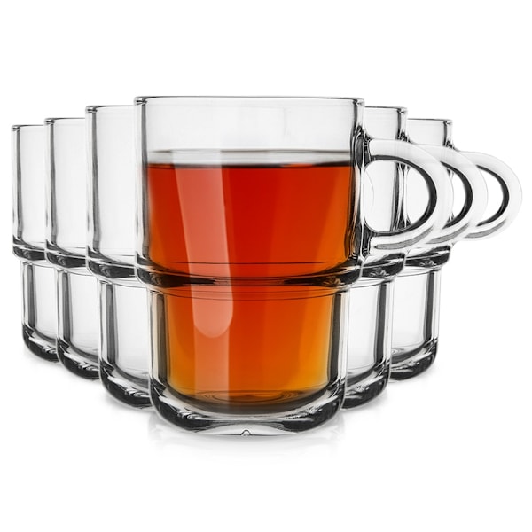 Kaffe- og teglas 350 ml 6 stk.