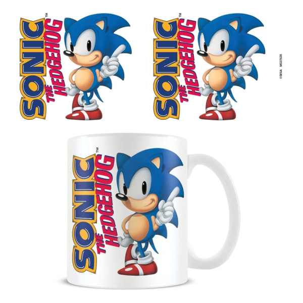 Sonic The Hedgehog Mug Klassisk spelikon