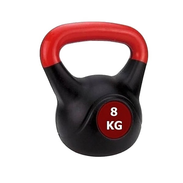 Vinylbelagd Kettlebell Hantel - Ergonomisk & Halkfri