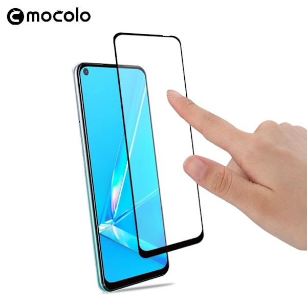 Mocolo 2.5D hellim skyddsglas för OPPO A92