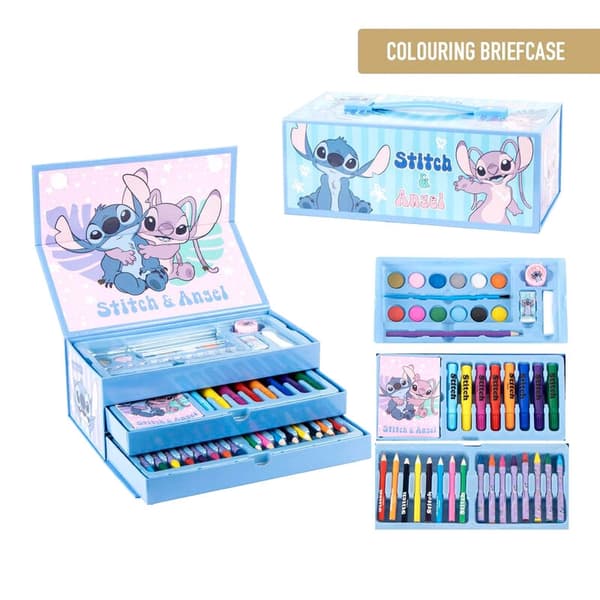 Stitch Coloring Papiretui til børn, holdbart og sjovt