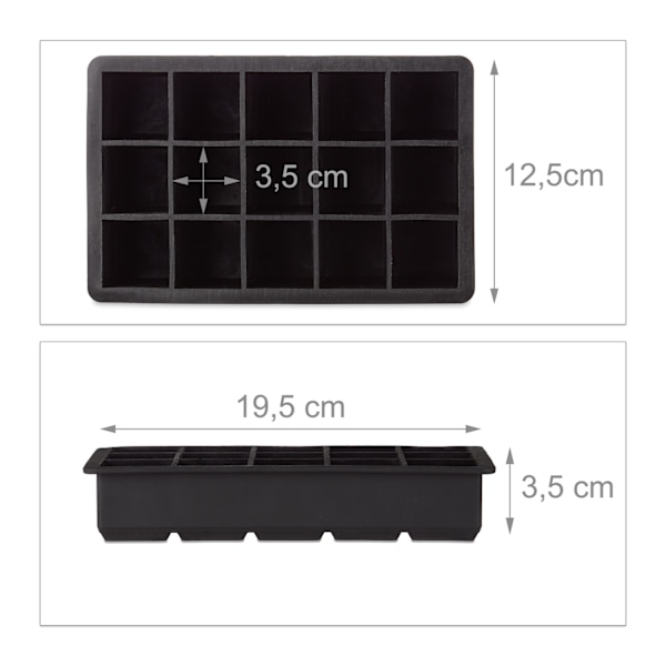 Silikone isterning form 3,5 cm