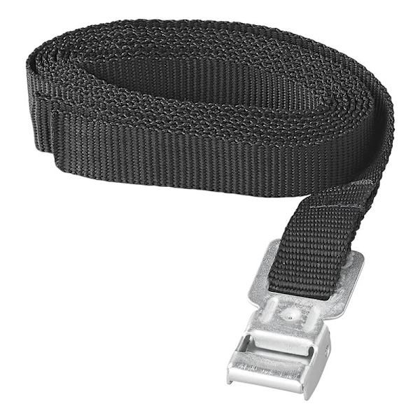 Bind stropper med metalspænde 1,8 x 200 cm - sæt med 2 stk.