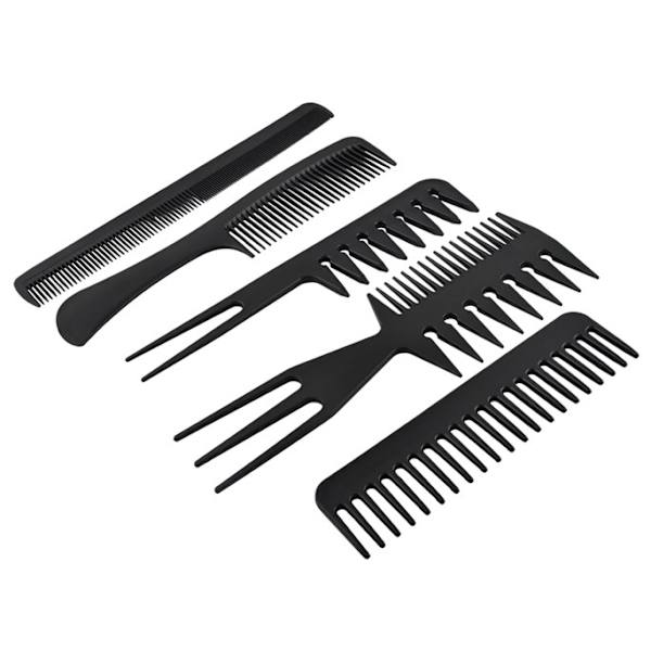 Frisörkammar - set med 10 st