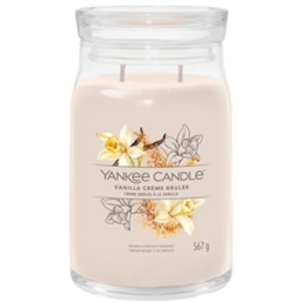 Yankee Candle - Vanilla Creme Brulee Signature Candle (vanilla c