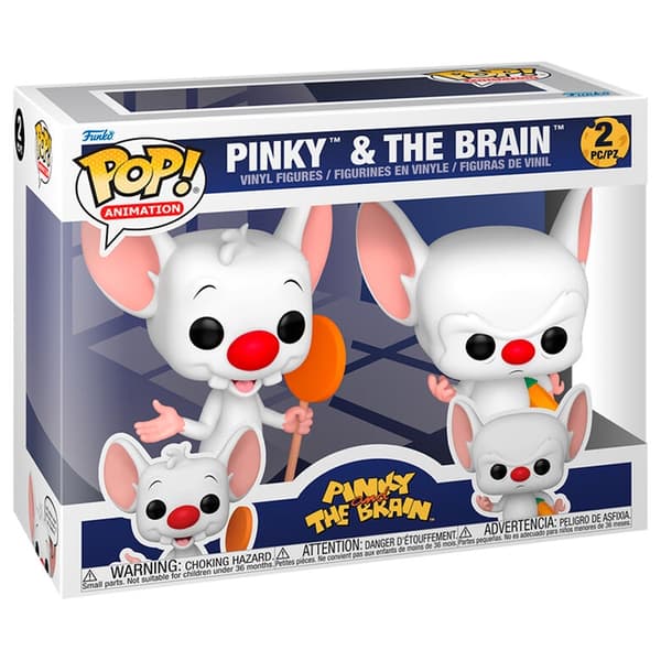 Pinky & The Brain POP-pakke - 2 samleobjekter