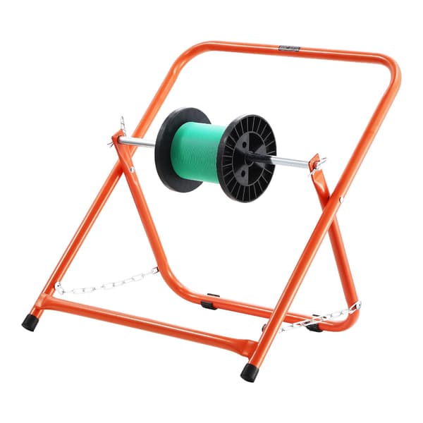 Trådspoleholder, foldbar stålkabelholder, 100 lb