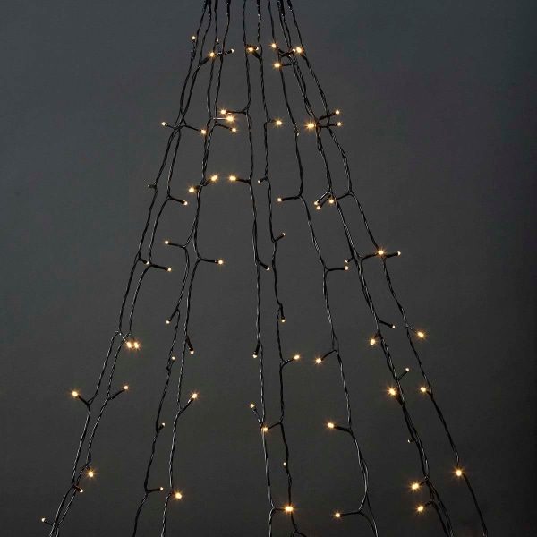 SmartLife Jouluvalot | Puu | Wi-Fi | Lämmin Valkoinen | 200 LED's | 20.0 m | 10 x 2 m | Android™ / IOS