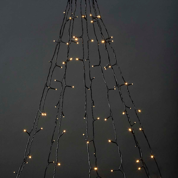 SmartLife Julbelysning | Träd | Wi-Fi | Varm Vit | 200 LED's | 20.0 m | 10 x 2 m | Android™ / IOS