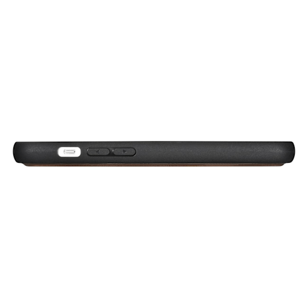 2-i-1 læder Flip Cover iPhone 14 Anti-RFID olievoks pung etui mørkebrun