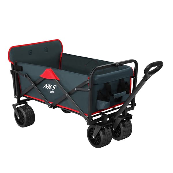 Foldevogn, antracit, 160L Kapacitet