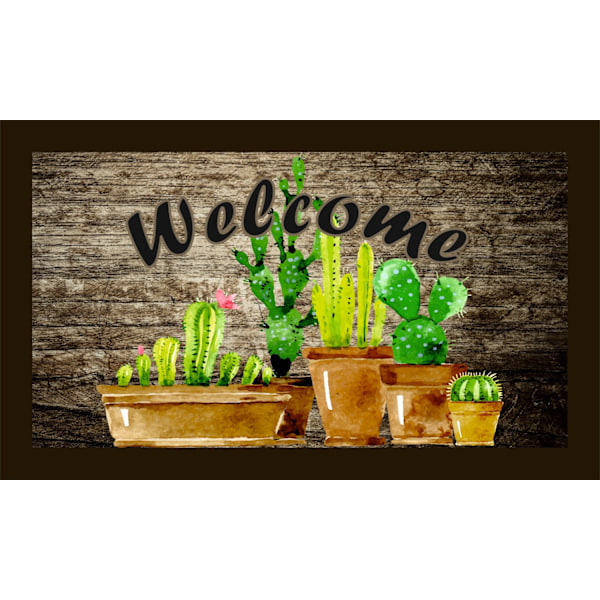 Pvc dørmåtte Cactus