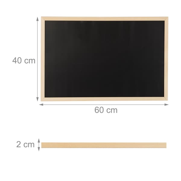 Krita tavla med träram