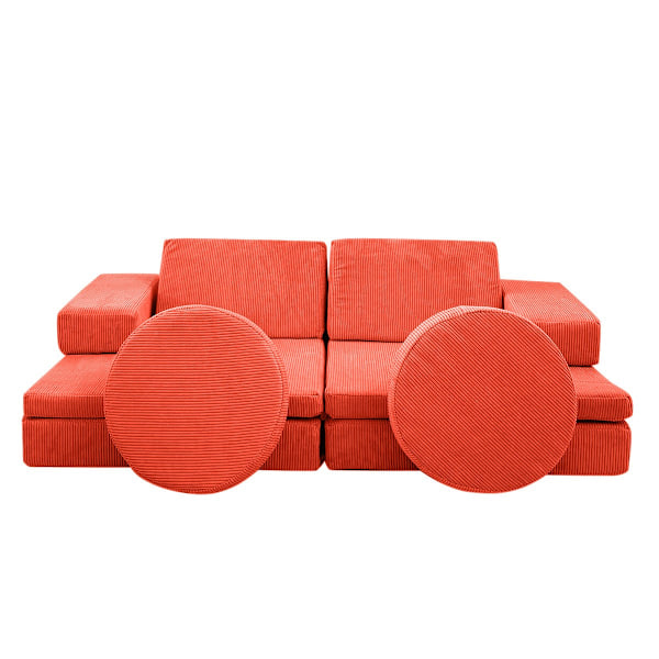 2-sæders sovesofa puslespil - Orange