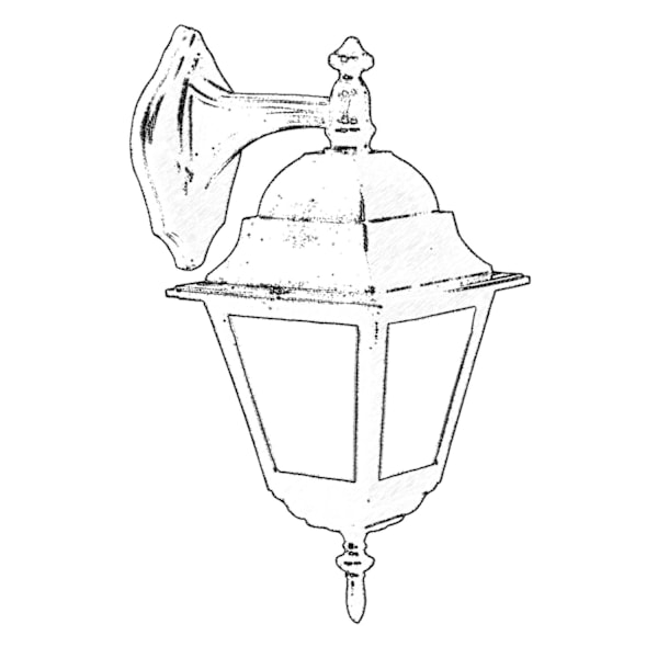 Utomhusvägglampa BAP-68179-BSY-M2
