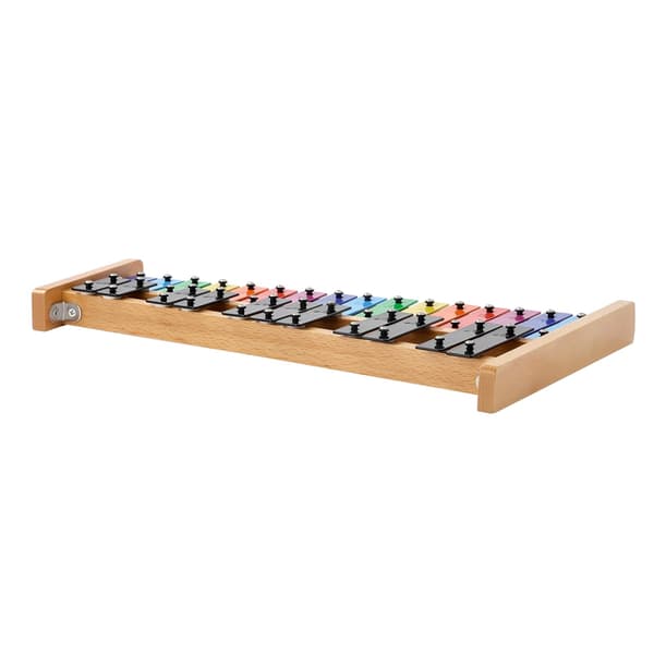 27-noter klockspel Xylophone Kit, 4 mallar, väska