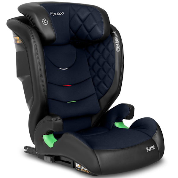 Turvaistuin Nukido Louis musta ja laivastonsininen 15-36 kg ISOFIX