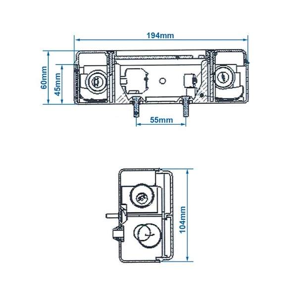 Takavalo 5 toimintoa 194x104mm vasemmalla