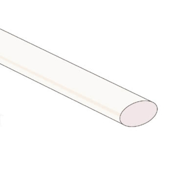 Kutistuva putki 9,5 mm - Kirkas - 25 kpl