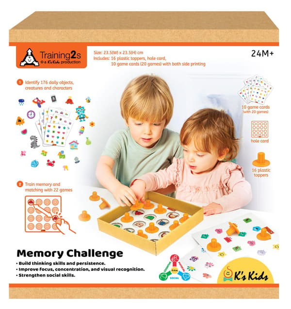 Memory Challenge-spel för barn - roligt, engagerande, lärorikt