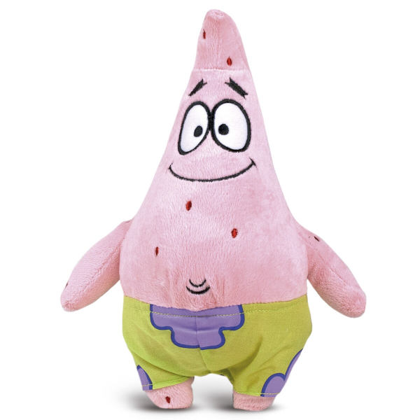 SpongeBob Patrick Plyslegetøj 27 cm, blødt, samleobjekt