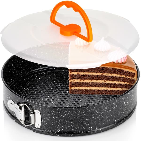 Springform, granitbelagd, 28 cm med lock